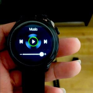 does everything a Apple Watch does and it connects to a iPhone and android